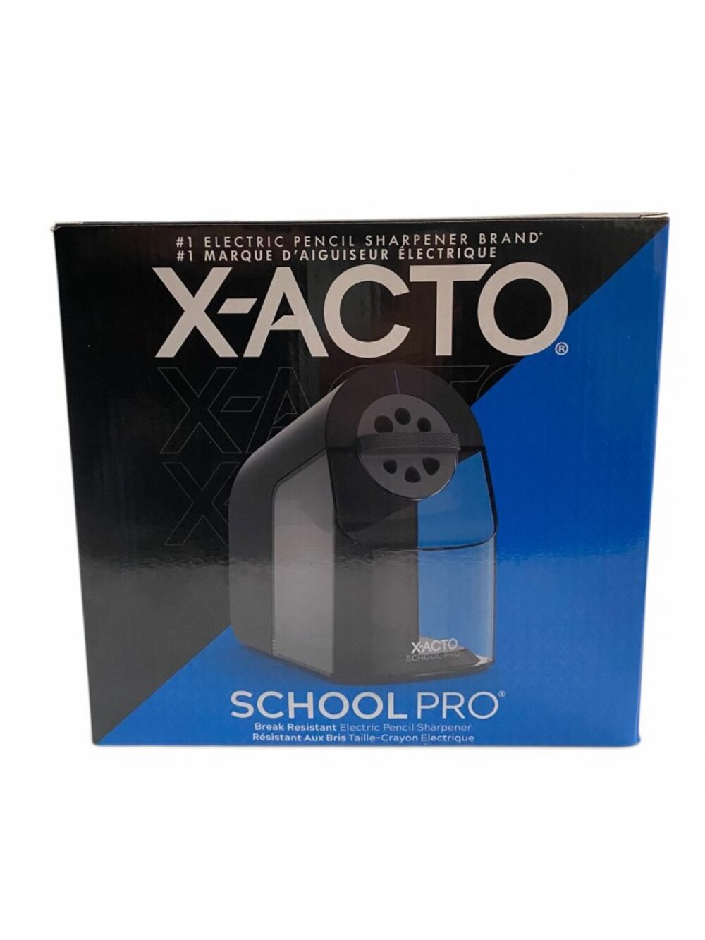 X-ACTO School Pro Pencil Sharpener Manual Heavy Duty Classroom Office Black New - Picture 7 of 8